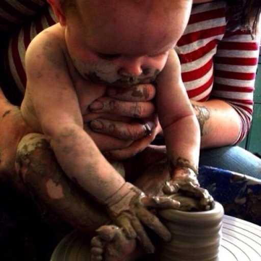 Baby-in-Clay