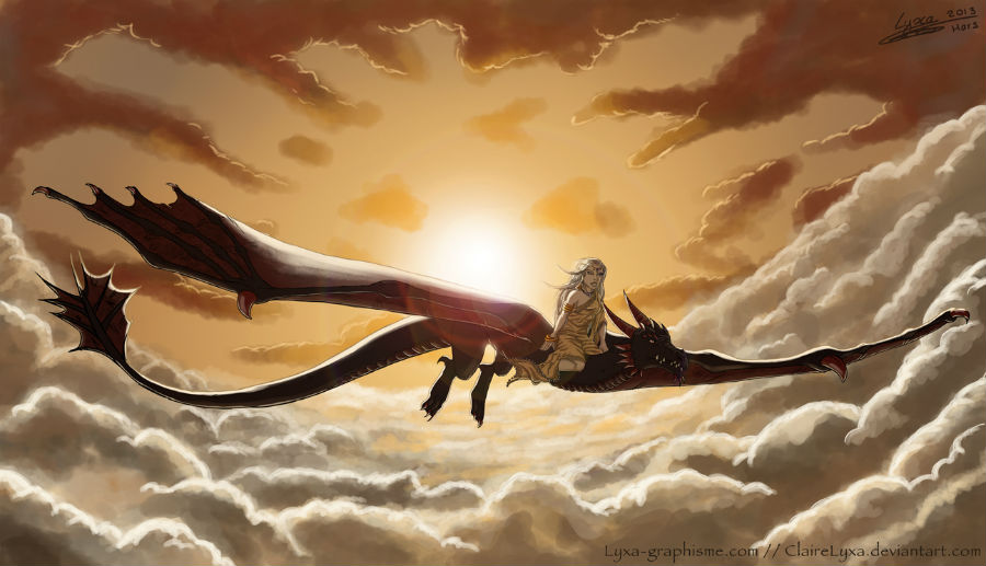 Daenerys_Targaryen_Drogo_Dragon